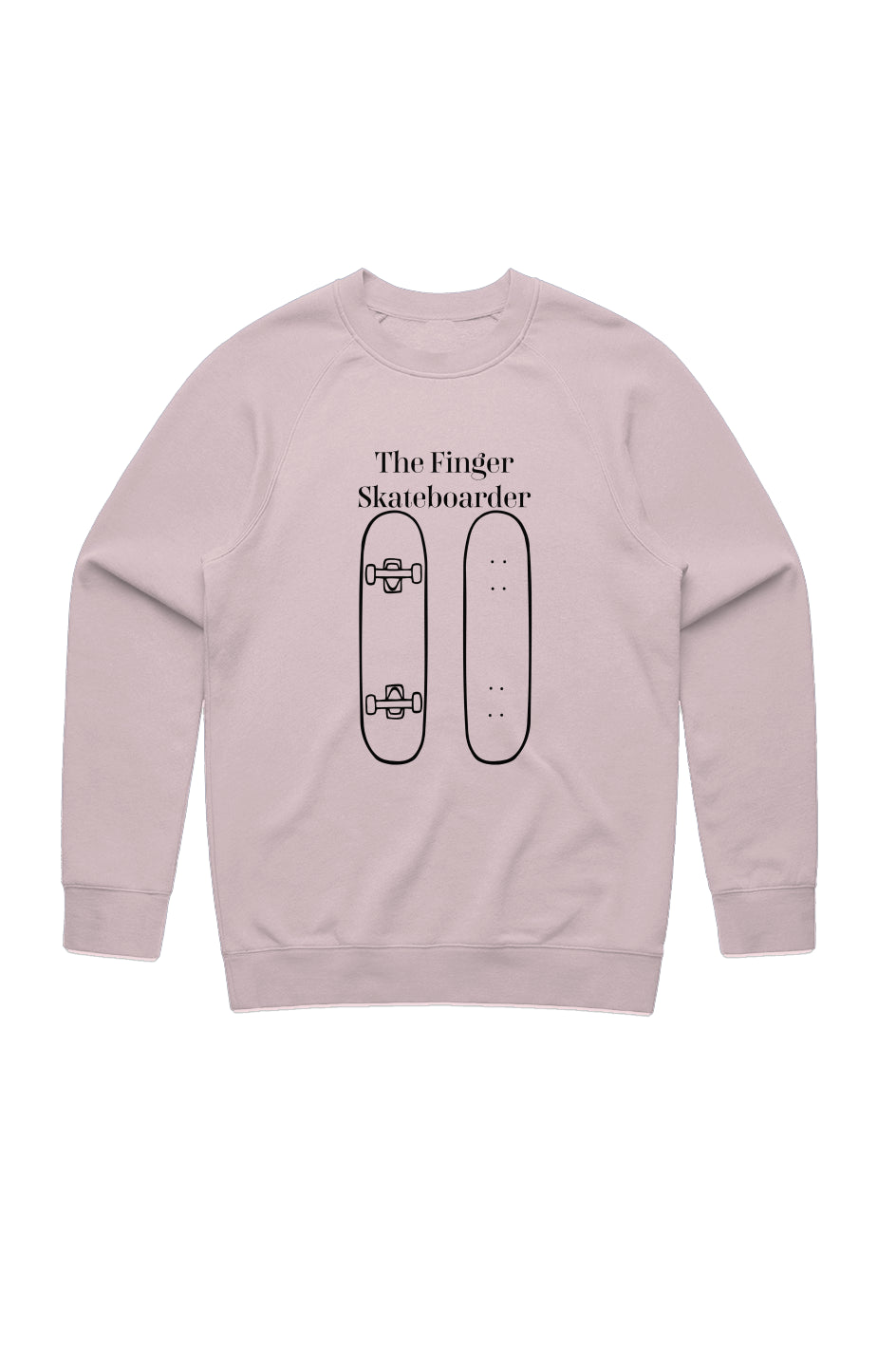 The Finger Skateboarder Classic Sweatshirt