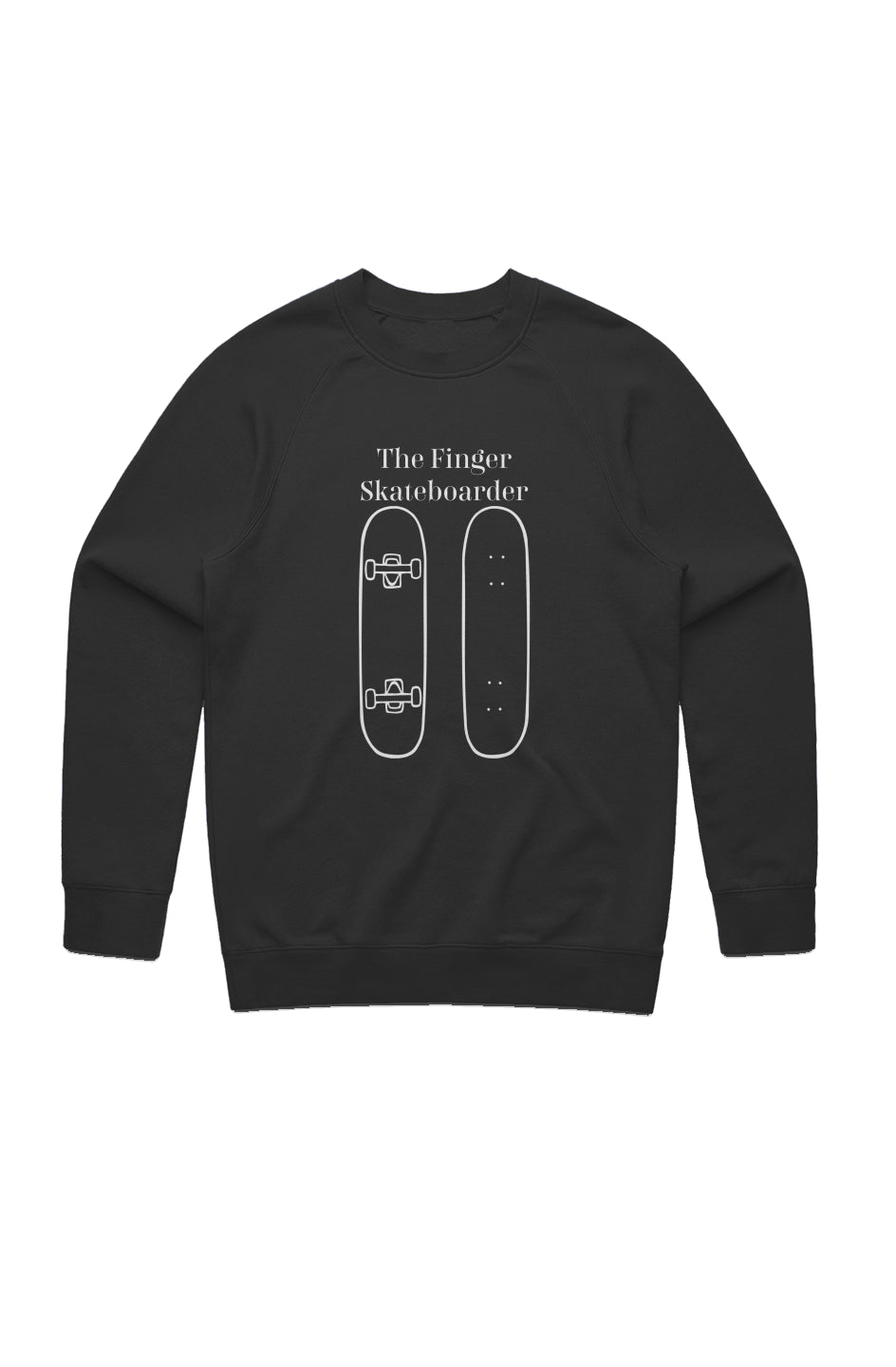 The Finger Skateboarder Classic Sweatshirt
