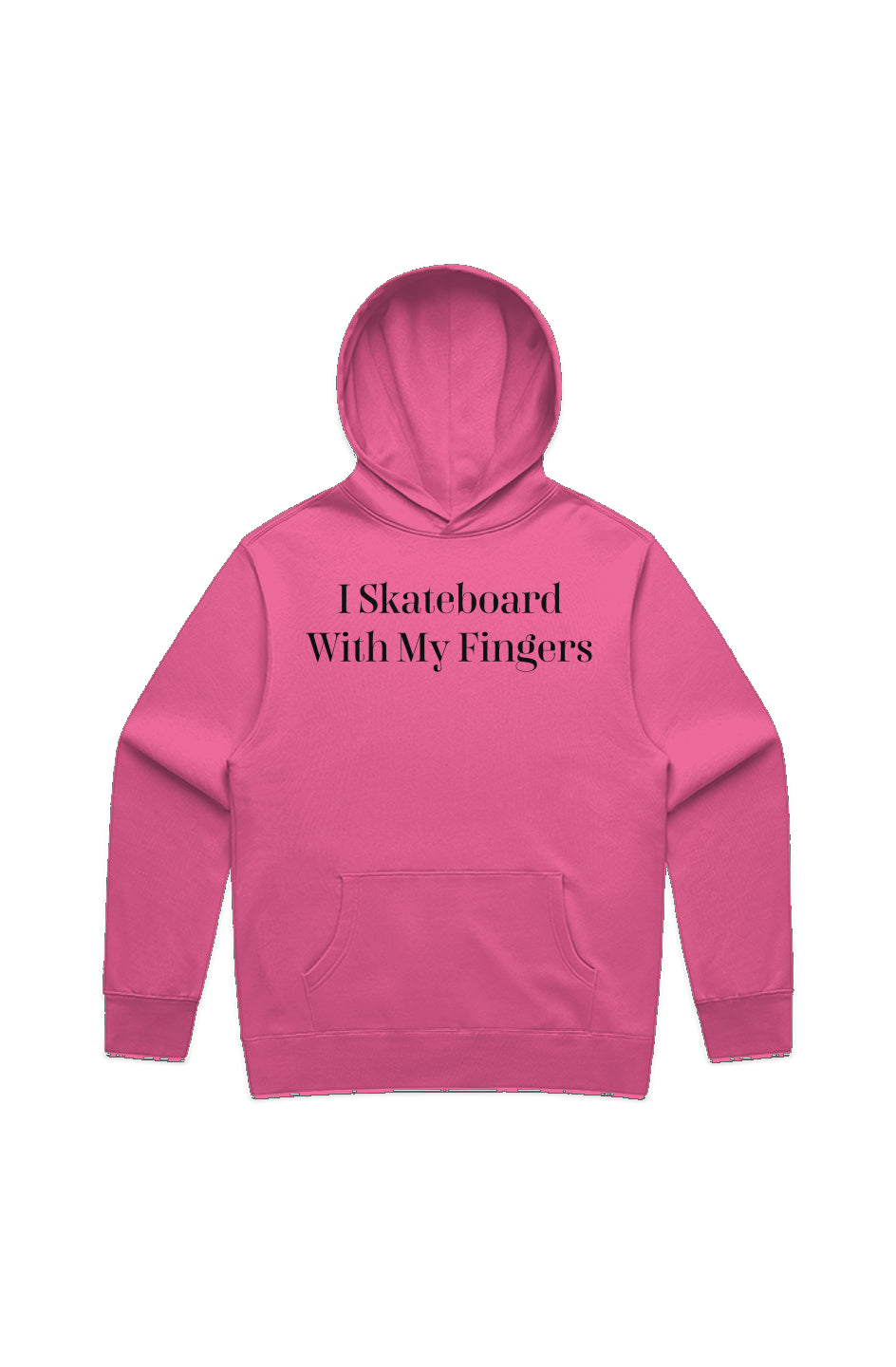 I Skateboard With My Fingers Relaxed Hoodie