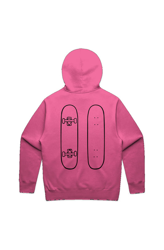 I Skateboard With My Fingers Relaxed Hoodie