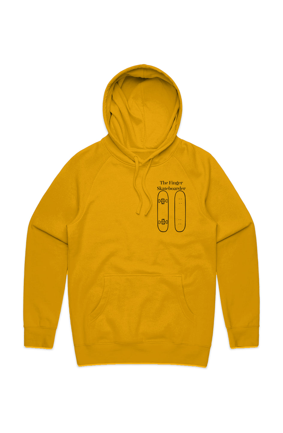 The Finger Skateboarder Classic Hoodie