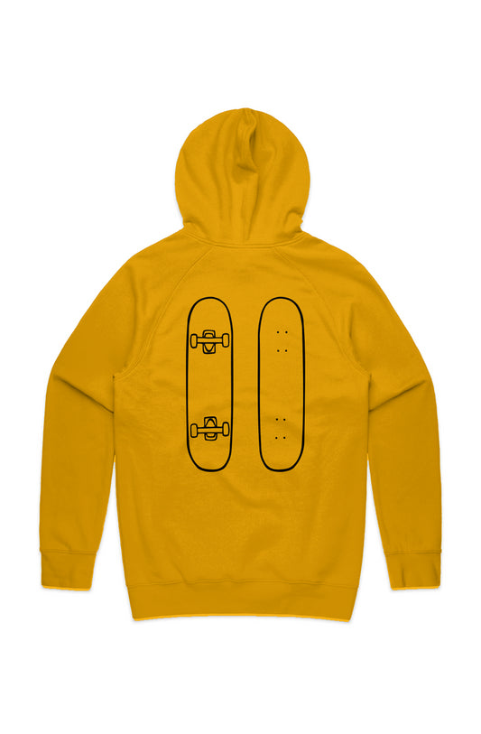 The Finger Skateboarder Classic Hoodie
